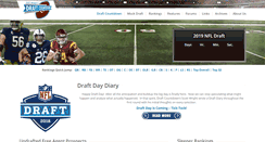 Desktop Screenshot of draftcountdown.com